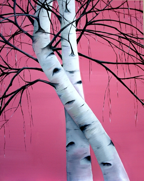 Allison Green Lovers Oil on Canvas