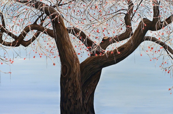 Allison Green Arboreal Portraits oil on canvas