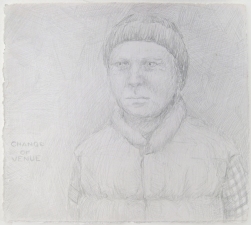 Amanda Lechner Current works on paper copper and silver point on zinc-coated paper