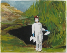 Amanda Lechner Works on Paper: 2009-2010 Graphite, Gouache on Paper