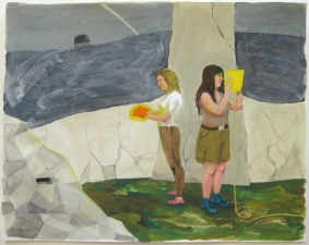Amanda Lechner Works on Paper: 2009-2010 Graphite, Gouache on Paper