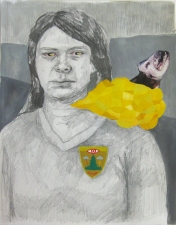 Amanda Lechner Works on Paper: 2009-2010 Graphite, Gouache on Paper
