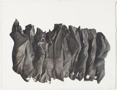Amy Mahnick Drawing Oil on primed paper