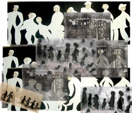 Andrea Rosenthal Collaboration/Montage.        By Myrna Balk and Andrea Rosenthal Photographic collaboration on archival paper 