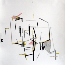                                 a     n     d     r     e     w            z     a     r     o     u 2009 paper collage on paper