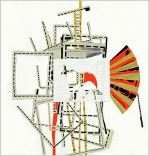                                 a     n     d     r     e     w            z     a     r     o     u 2007  paper + plastic collage on paper
