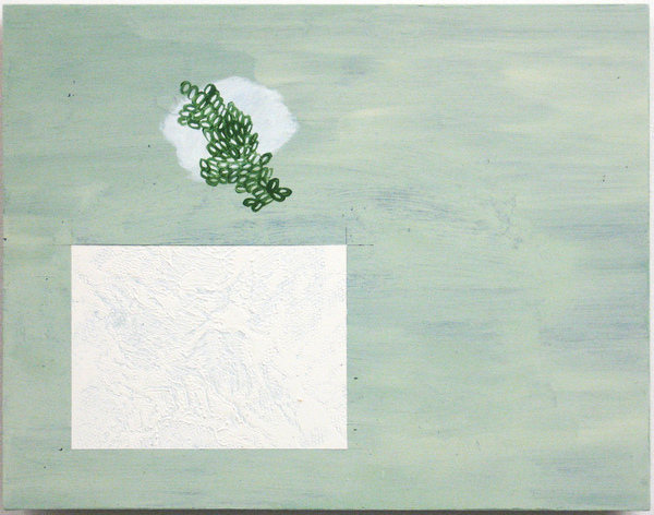 Anne Gilman Points of Error acrylic paint and gesso on wood