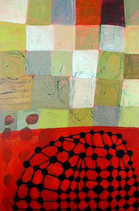 BARBARA GILHOOLY 2011 acrylic on birch