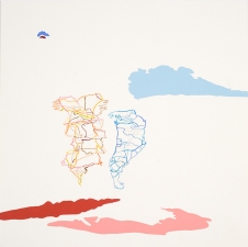 beth reisman Drawings acrylic and pencil on paper