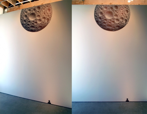 Will Be Snaring Meteorites - And become the magnet Will Be Snaring Meteorites ballpoint pen on wall at Winston Wachter Seattle