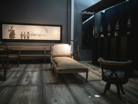 Install view of exhibition at Obsolete Narcissistic Excess