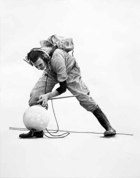 At this Point I was Really Sensing Success Doomed Explorer Drawings graphite on paper