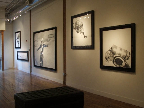 Install view of show at Bucheon Gallery San Francisco, CA Installation Views