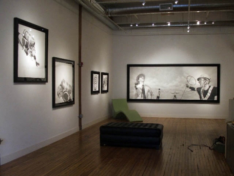 Install view of show at Bucheon Gallery San Francisco, CA Installation Views