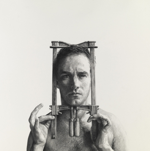 He is known to have said: I begin with a good idea and mold towards genius Rural Myths graphite on paper