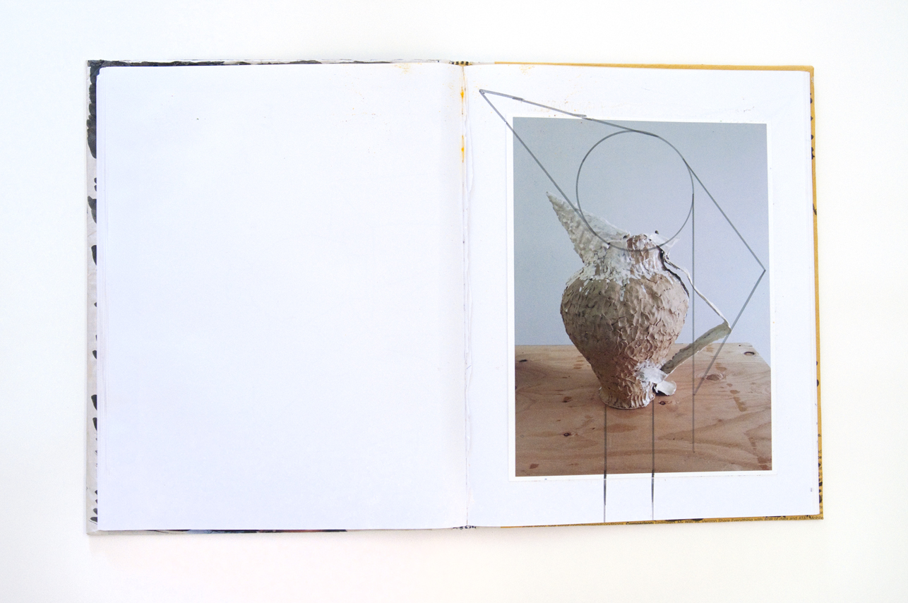 untitled, page from artist book, Pitchers C a t h e r i n e F a i r b a n k s Ceramics/z, early works and significant misfits