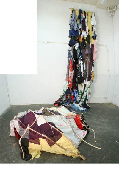 untitled C a t h e r i n e F a i r b a n k s Ceramics/z, early works and significant misfits fabric, wood