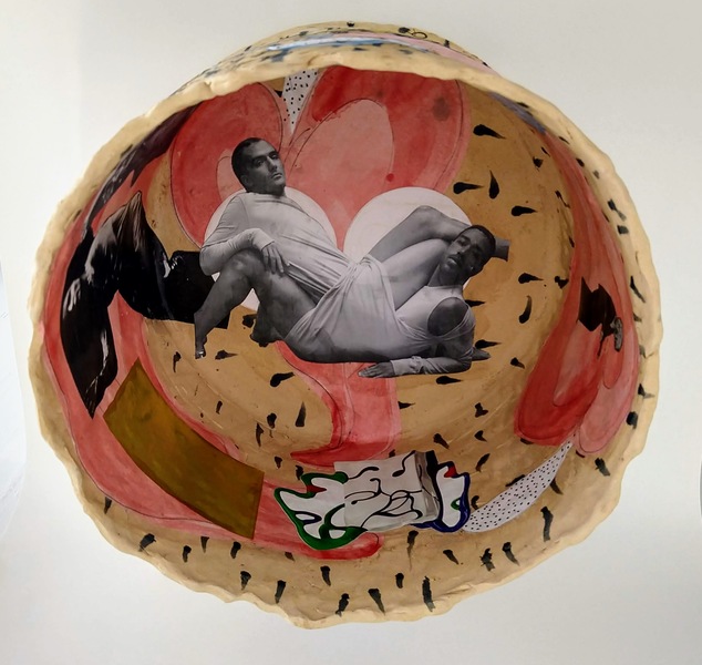 Simone, You Saved the Day C a t h e r i n e F a i r b a n k s Ceramics/z, early works and significant misfits High fire ceramic, paper, matte medium, gouache