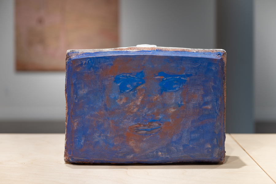Where a Bottle has the Image of Capehart Coming Through C A T H E R I N E F A I R B A N K S On Being a Porous Boundary buon fresco on high fire ceramic