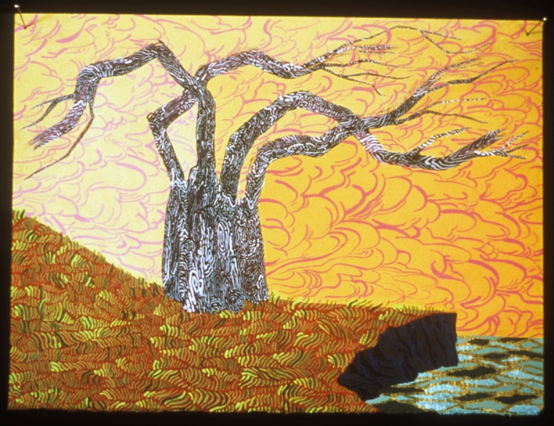 Christopher Schade Imagined Landscapes  Acrylic on paper