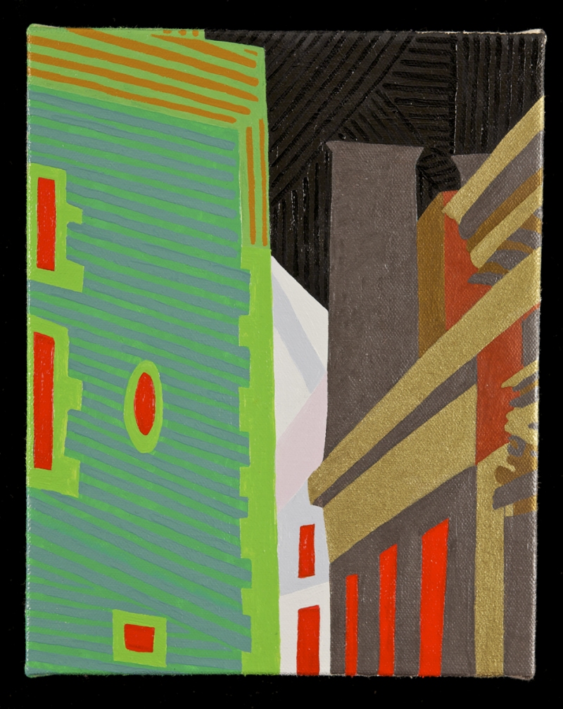 Christopher Schade Abstracted Landscapes Oil on Canvas
