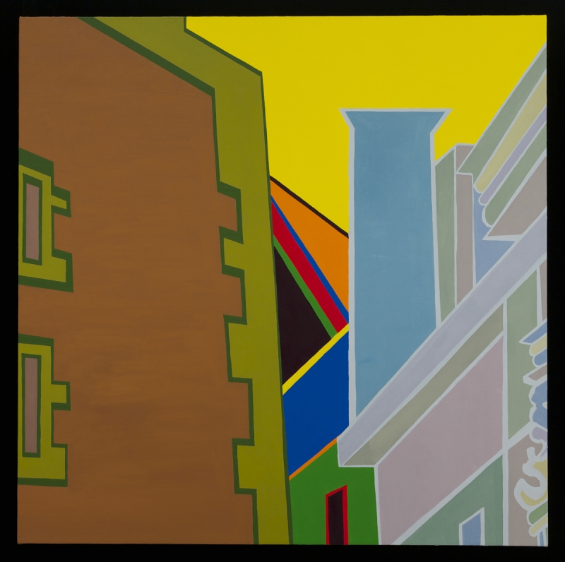 Christopher Schade Abstracted Landscapes Oil on canvas