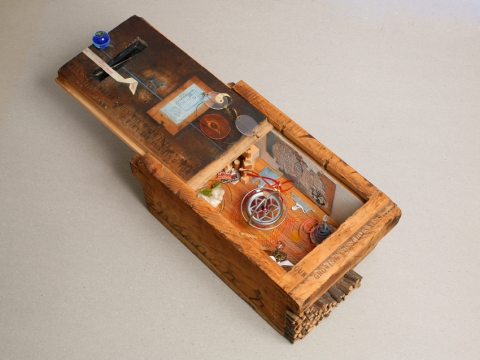 Constance Kiermaier Boxes Mixed Media