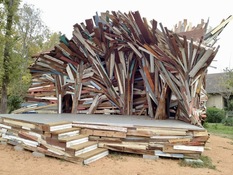 Dean Ruck Havel Ruck Projects House, wood, nails