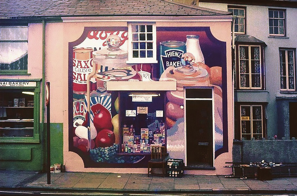 Edward POVEY Selected Early Murals Gloss oil-based house paint on primed cement rendering