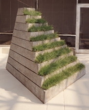 Elaine Lorenz Public Sculptures and Commissions Concrete, steel, earth, plants