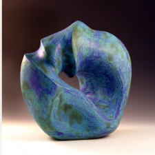 Elaine Lorenz Portals Ceramic, glazed