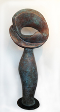 Elaine Lorenz Portals Ceramic,  acrylic stain