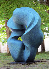 Elaine Lorenz Portals Fiberglass and resin