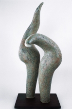 Elaine Lorenz Birds of a Feather Ceramic, glazed