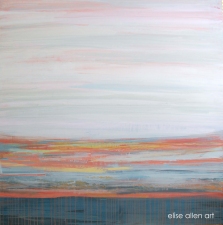 elise allen art 2013 Collection Venetian Plaster and acrylics on wood.