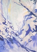 Eliza Burke Greene Works on Paper gouache on paper