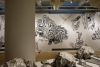 Designing Egos wall painting, animation & table installation