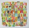  fb@OG Monotype on woven paper with hand- painting.