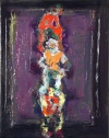 New Work oil on reconstructed canvas.