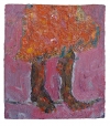  New Work oil, glitter on canvased panel.