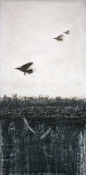 Camille J. Gage Presence of Loss Paintings Acrylic and mixed media on canvas