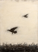Camille J. Gage Presence of Loss Paintings Acrylic and mixed media on canvas