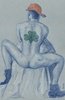 - "Erotic Life Drawings" - <i>Warning: Adult Content, please be 18 to view</i> Life Drawing, Color Pencil on Toned Paper