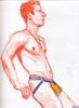  - "Erotic Life Drawings" - <i>Warning: Adult Content, please be 18 to view</i> Life Drawing, Color Pencil on Paper