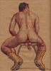  - "Erotic Life Drawings" - <i>Warning: Adult Content, please be 18 to view</i> Color Pencil on Toned Paper
