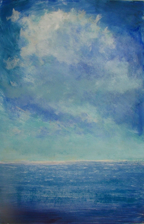 DANA GOODFELLOW ALL ABOUT COLOR OIL MONOTYPE