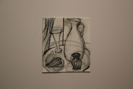 Gwen Strahle Drawings charcoal on paper
