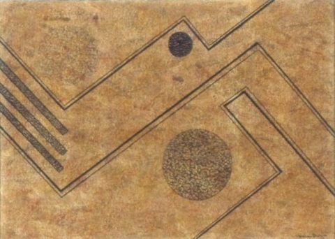 Janine Brown Geometrix Mixed Media