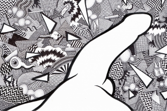 John Weston Scopophilia Ink on Paper
