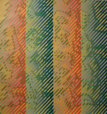 John Weston Montage Acrylic on Paper